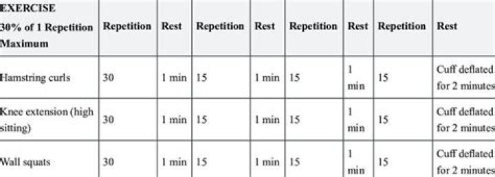 blood flow restriction training protocol