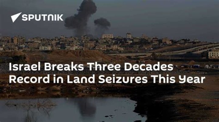 Israeli Government land seizures announcement March 2024: FCDO statement