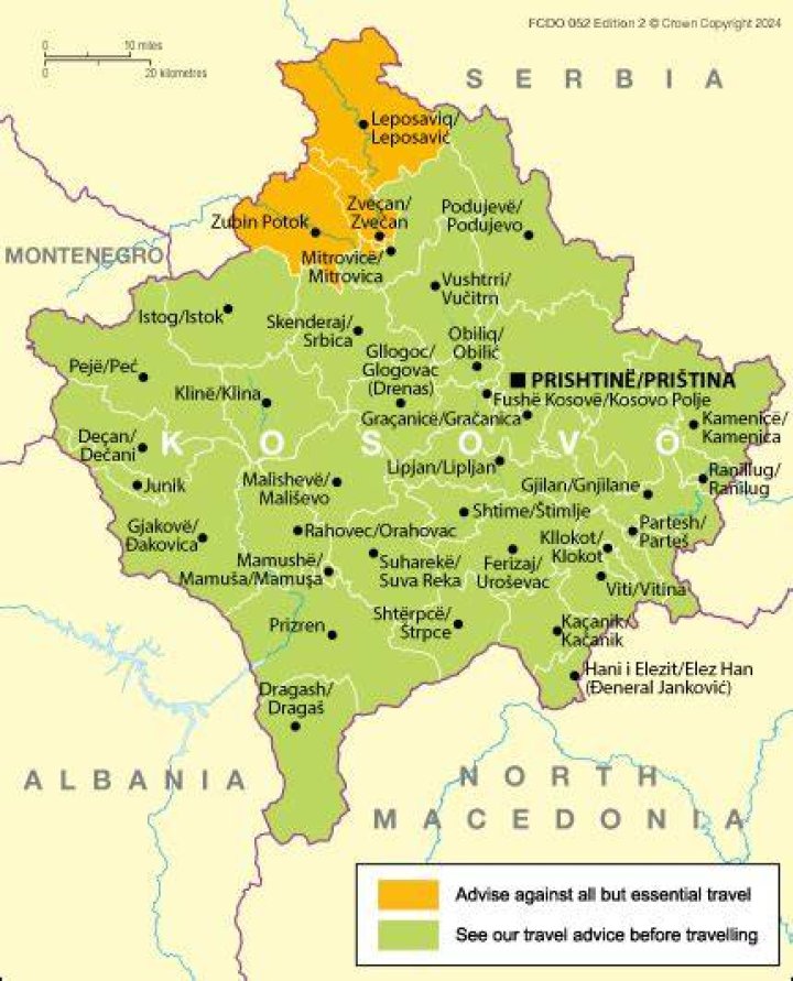 Kosovo travel advice - GOV.UK