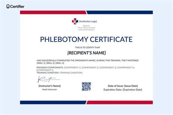 Phlebotomy Certification Programs Near Me Baltimore MD