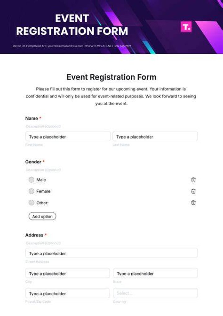 Registration / Registration