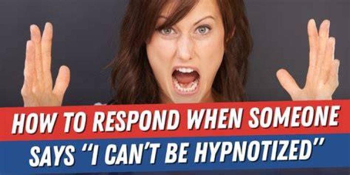 signs you can't be hypnotized