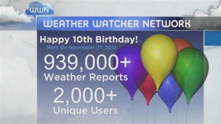 WCCO Weather Watcher Network Maps